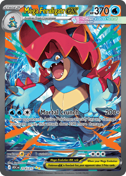 Mega Feraligatr ex - Holofoil