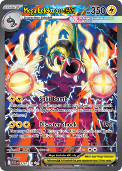 Mega Eelektross ex - Holofoil