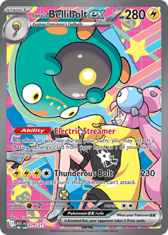 Iono's Bellibolt ex - Holofoil