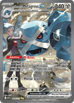 Steven's Metagross ex - Holofoil