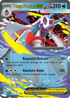 Mega Froslass ex - Holofoil