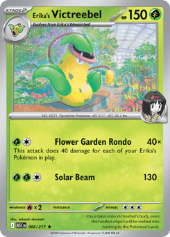 Erika's Victreebel - Reverse Holofoil