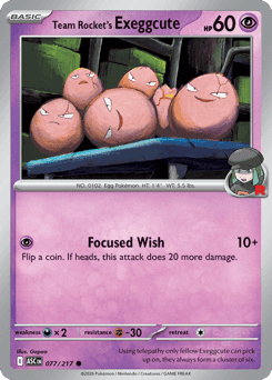 Team Rocket's Exeggcute - Normal