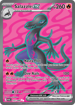 Salazzle ex - Holofoil