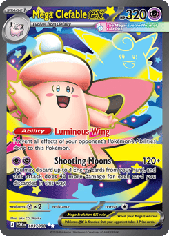 Mega Clefable ex - Holofoil