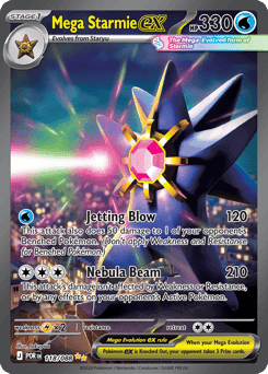 Mega Starmie ex - Holofoil