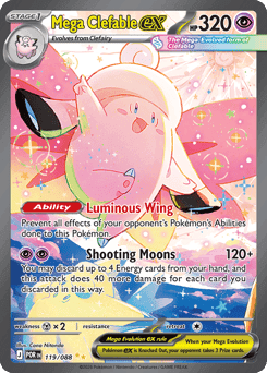 Mega Clefable ex - Holofoil