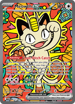 Meowth ex - Holofoil