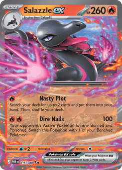 Salazzle ex - Holofoil