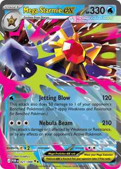 Mega Starmie ex - Holofoil