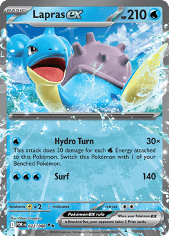 Lapras ex - Holofoil