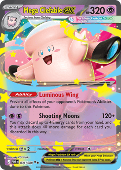 Mega Clefable ex - Holofoil