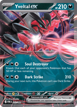 Yveltal ex - Holofoil
