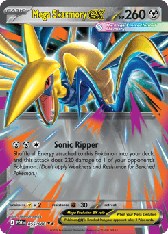Mega Skarmory ex - Holofoil