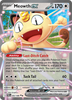 Meowth ex - Holofoil