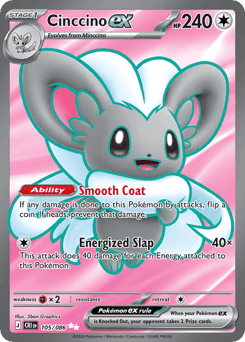 Cinccino ex - Holofoil