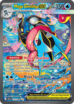 Mega Greninja ex - Holofoil