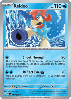 Keldeo - Reverse Holofoil
