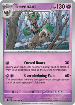 Trevenant - Reverse Holofoil
