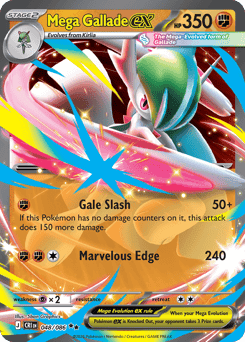 Mega Gallade ex - Holofoil