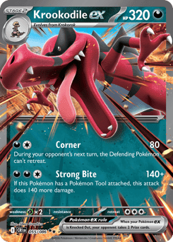 Krookodile ex - Holofoil