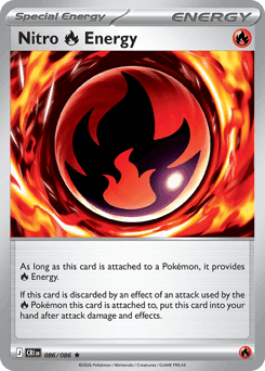 Nitro Fire Energy - Reverse Holofoil