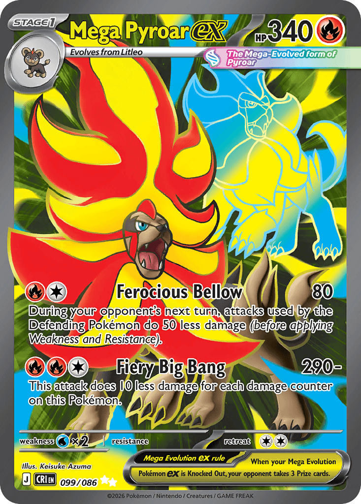 Mega Pyroar ex