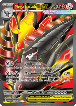 Mega Excadrill ex - Holofoil