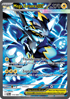 Mega Zeraora ex - Holofoil