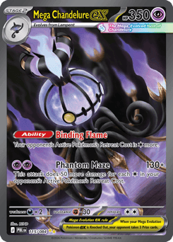Mega Chandelure ex - Holofoil