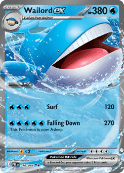 Wailord ex - Holofoil