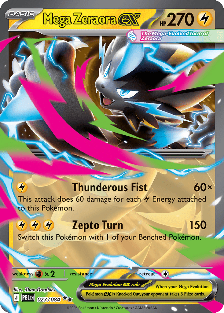Mega Zeraora ex