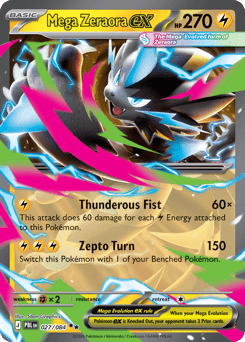 Mega Zeraora ex - Holofoil