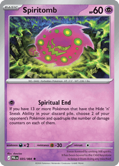 Spiritomb - Reverse Holofoil