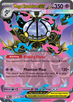 Mega Chandelure ex - Holofoil