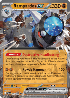 Rampardos ex - Holofoil