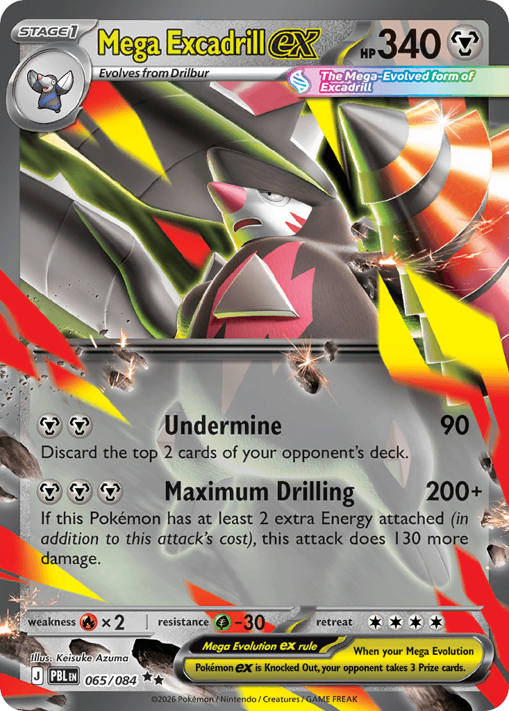 Mega Excadrill ex