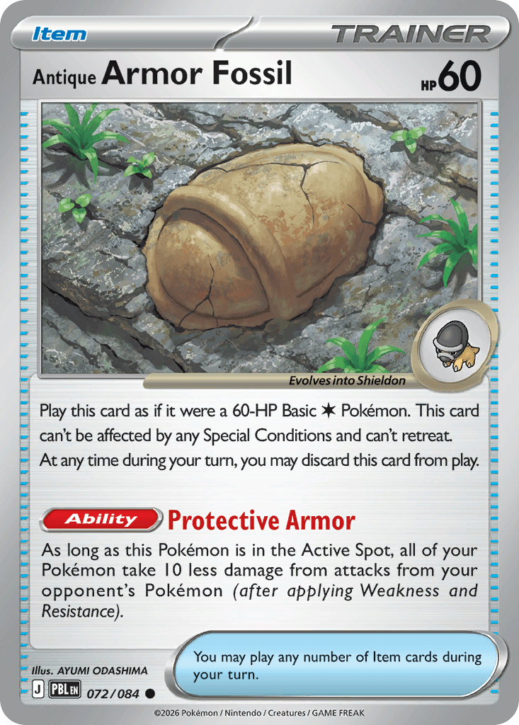 Antique Armor Fossil