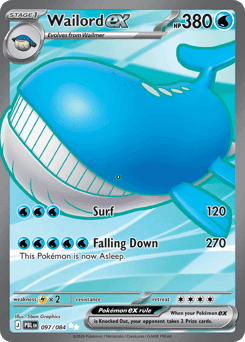 Wailord ex - Holofoil