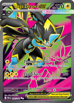 Mega Zeraora ex - Holofoil