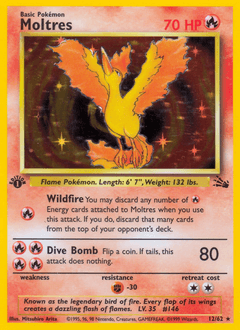 Moltres - Unlimited Holofoil