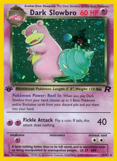 Dark Slowbro - Unlimited Holofoil