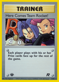 Here Comes Team Rocket! - Unlimited Holofoil