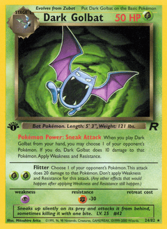 Dark Golbat - Normal