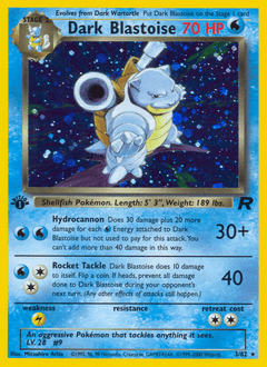 Dark Blastoise - Unlimited Holofoil
