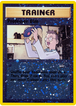 Professor Elm - Reverse Holofoil