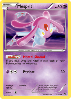 Mesprit - Reverse Holofoil