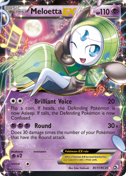 Meloetta-EX - Holofoil
