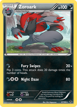 Zoroark - Reverse Holofoil
