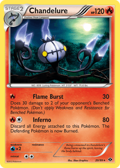 Chandelure - Reverse Holofoil